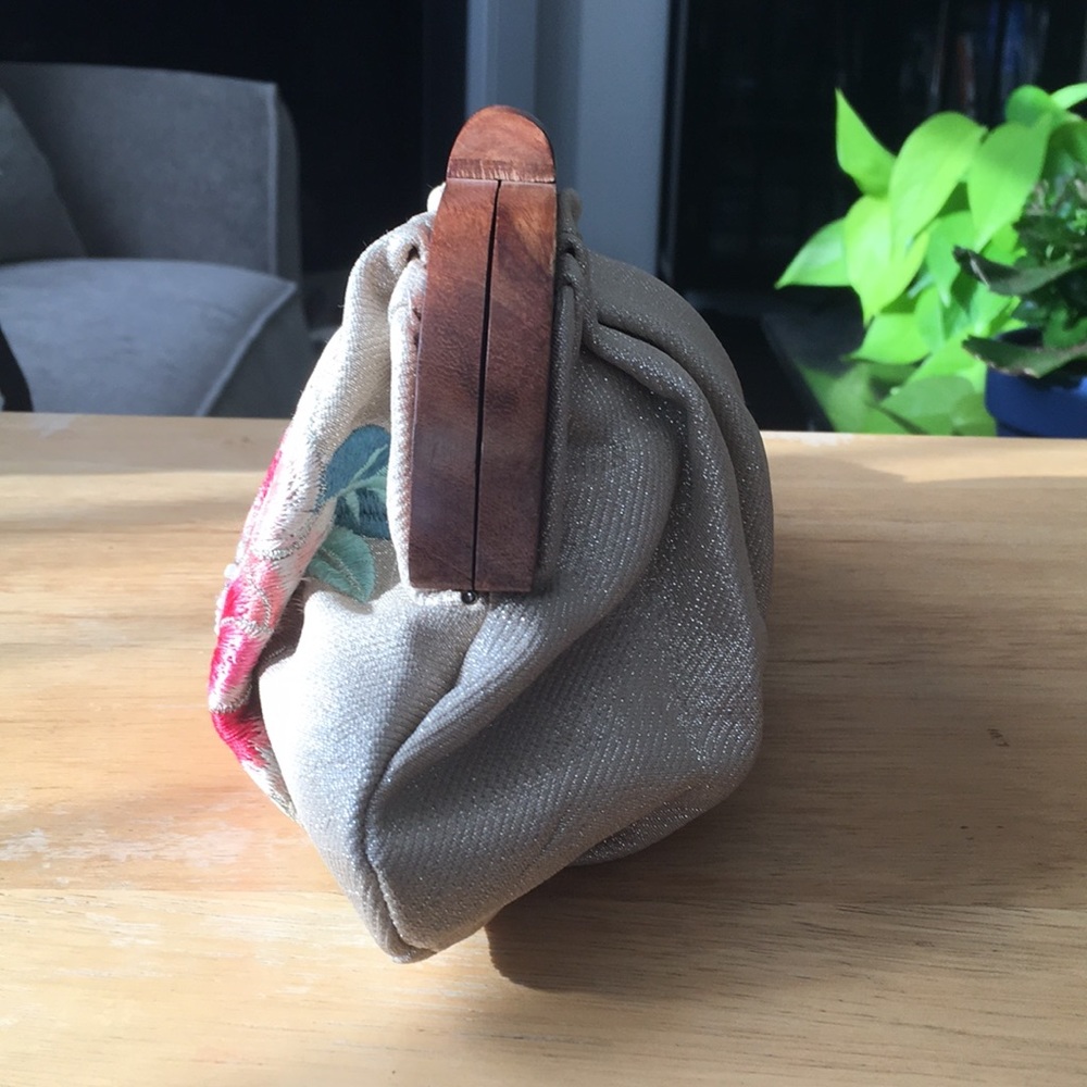 Accessorize Embroidered Clutch - Picture 2 of 3